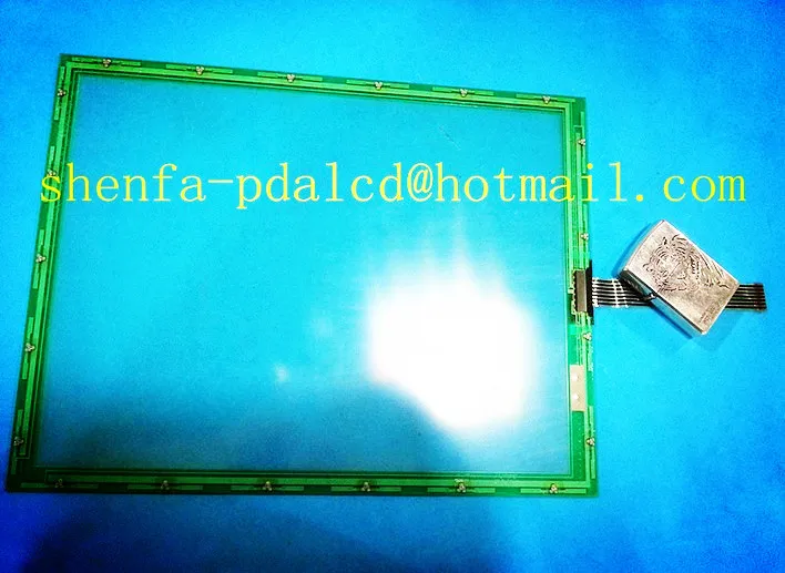 Touchscreen 12.1 inch touch for N010-0551-T242 7wires Injection molding machine touch screen panel glass ,shenfa