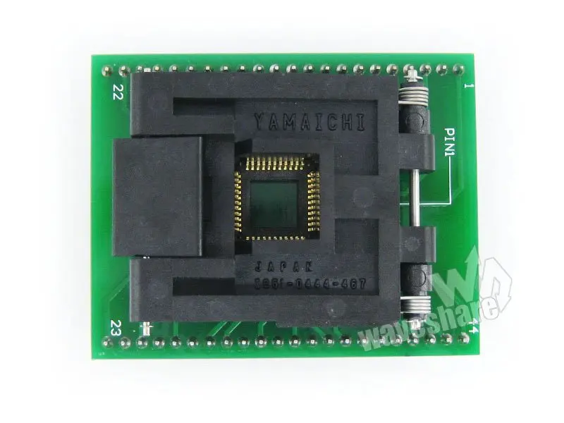 QFP44 TQFP44 FQFP44 to DIP44 Adapter IC51-0444-467 IC Test Socket Programming Adapter