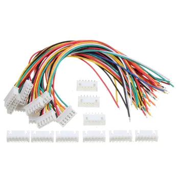 10Pcs 5S1P Balance Charger Cable Wire JST XH Connector Male+Female Plug For Rc Model Airplane with Male/Female Plug