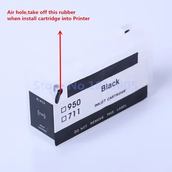 1 Set Empty For HP711 Ink Cartridge For HP 711 Cartridge With Can Show Ink Level Arc Chip for HP T520 T120 Printer Ink