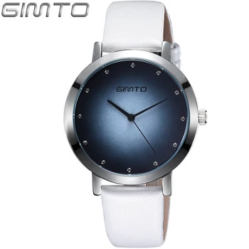 Reloj hombre GIMTO men watches top brand luxury military quartz watch fashion sport leather strap wristwatch relogio masculine