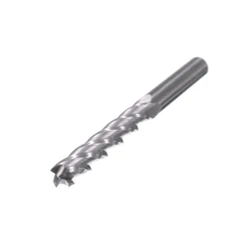 New Four Blade Spiral Milling Cutter Rotary Burrs Tungsten Carbide Cutter CNC Router Bit Cutter Woodworking Tools 3.175mm*4