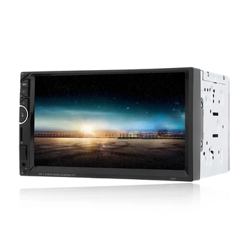 7001 7'' 2 Din Car Video Player DVD Player 2Din Car Video MP5 Player Touch Screen Bluetooth FM Radio support Rear View Camera