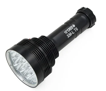 Super Bright 16x CREE XM-L T6 LED 20000 Lm LED Flashlight Torch Spotlight Searchlight super T6
