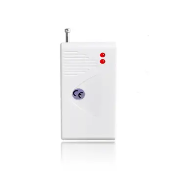 Spanish French Russian voice 433 MHz two-way intercom GSM alarm systems security home with wireless outdoor siren door sensor