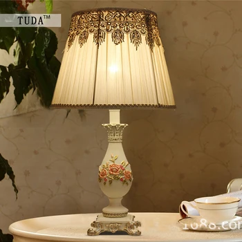 TUDA 2017 new desk lamp indoor lighting table lamps bedroom modern European light rose
