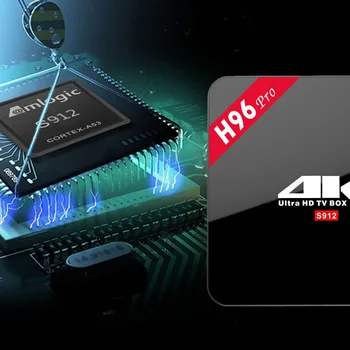 16GB Amlogic S912 H96 Pro Octa Core Android 6.0 2.4G/5GHz Wifi HD2.0 4K HDR 100/1000M LAN BT4.0 KODI 17.0 Smart Android TV Box