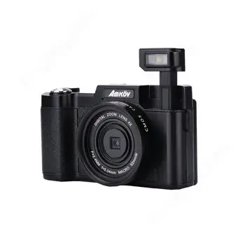 AMKOV 1080P AMK-R2 24MP HD Digital SLR Camera Camcorder+Macro Lens Recording 4x Zoom 3.0