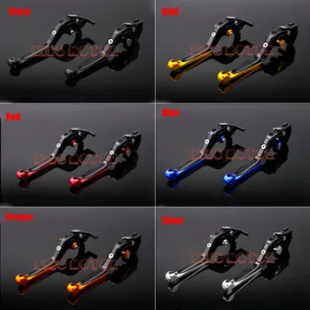 For YAMAHA YZF R125 YZF-R125-2016 Motorcycle Accessories Adjustable Folding Extendable Brake Clutch Levers Black