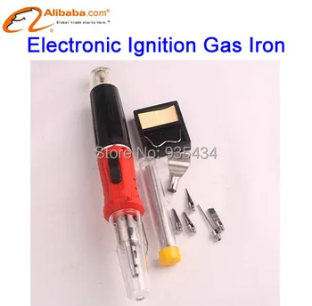 Electronic ignition system 10-in-1 Gas Soldering Iron Cordless Welding Torch Kit Tool HS-1115K