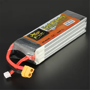 Reachargeable Lipo Battery ZOP Power 14.8V 3500mAh 4S 60C Lipo Battery XT60 Plug For RC Model