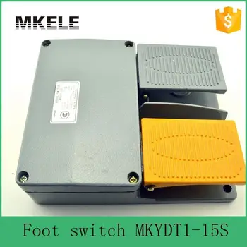 MKYDT1-15S Industry IP67 Fender Foot Operated Switch With Push Button,infinity Double Pedal Foot Pedal Switch