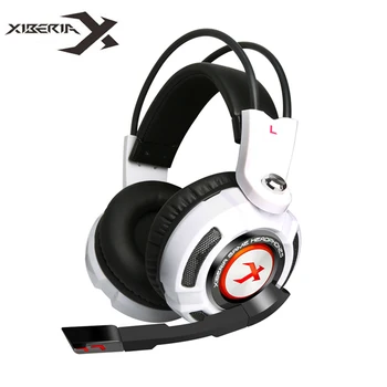 Gaming Earphone Headphones Xiberia K3 Virtual 7.1 Surround Sound Stereo Bass Game Headset with Mic/Vibration /LED for PC Gamer