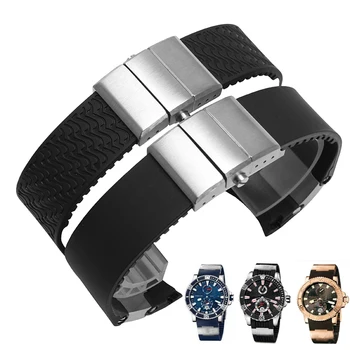 Hight quality Silicone Watch band 22mm Silicone Watch strap Special interface Alternative watchband