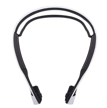 Wholesell 2 colors Wireless Bluetooth Headset Bone Conduction Outdoor Sports Running Headphone Hands-free with Mic Earphones