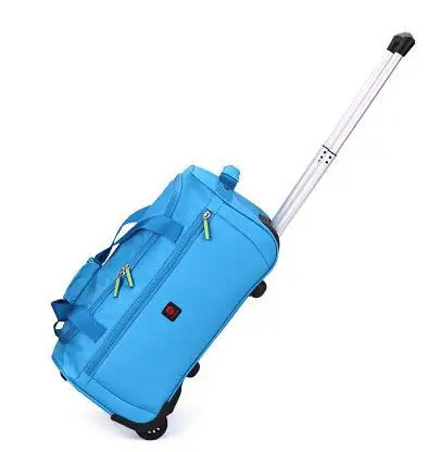Brand Oxford Travel Luggage Trolley Bag Waterproof Travel Trolley luggage suitcase Travel bags on wheel wheeled Rolling Bags