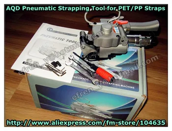 AQD-19 Portable PET&PP Pneumatic StrappingTool,Handheld Plastic Strapping Machined Packaging Machine