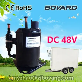 BOYARD r134a dc refrigeration compressor small 48v