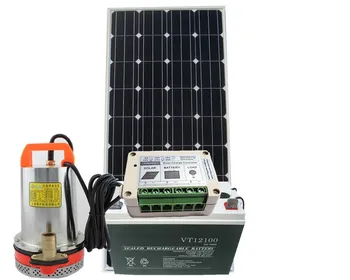 Solar water pump submersible 12v made in china 12v solar submersible water pump