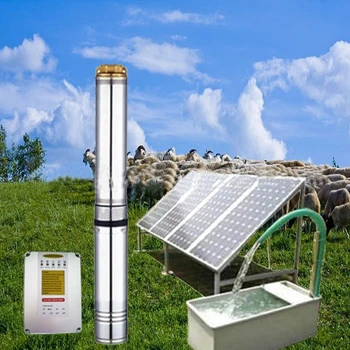 Solar Borehole pump price for agriculture solar deep well pump pump solar