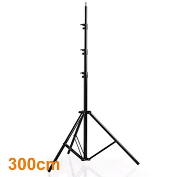 Photo Video Lighting Kit Photography light stand + Softbox + Bulb + boom arm+Backdrop Support Cross Bar+Backdrop+Clamp PSK5F