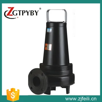 Sewage pump cutting submersible submersible sewage cutter pump with cutter