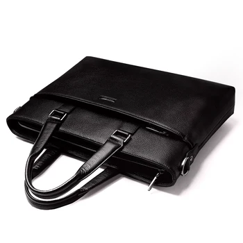 Padieoe Brand Genuine Leather messenger bags handbag men's shop online china handbags business man briefcases 48ZPX