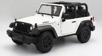 1: 18 alloy car, high simulation model jeep wrangler , metal diecasts, coasting, the children's toy vehicles