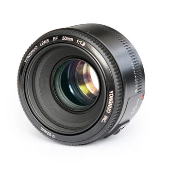 Yongnuo YN50mm F1.8 lens AF/MF Standard Prime Lens + Meike MK-C-AF4 Meike Electronic Auto Focus Adapter For Canon M M2 M3 Camera