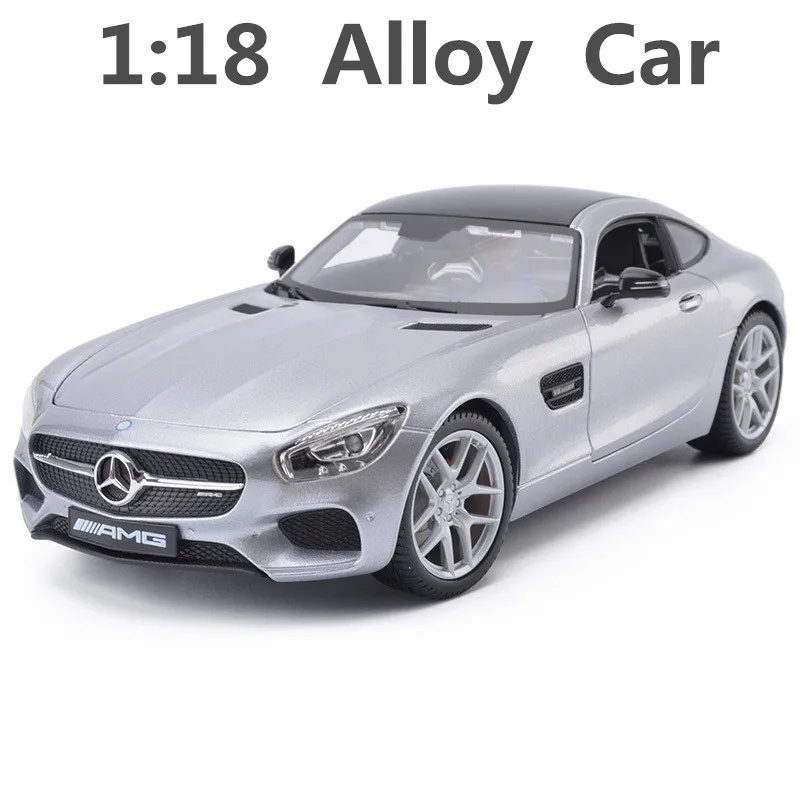 1: 18 alloy car, high simulation model benz AMG GT , metal diecasts, coasting, the children's toy vehicles