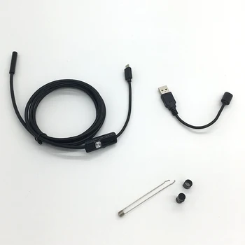 R&N Android Phone Inspection Camera 2M 5M 7.0mm lens Endoscope inspection Pipe IP67 Waterproof 720P HD micro USB spy mini Camera