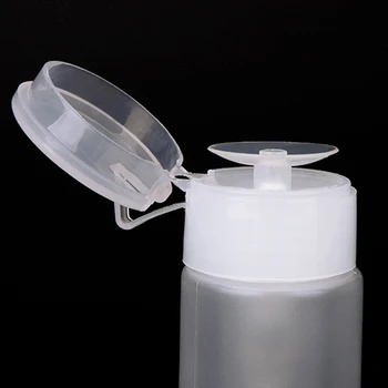 UV Gel Polish Remover Cleaner Acetone Water Storage Empty Bottle Nail Art Supplies In Stock