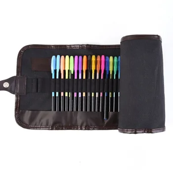 12/24/36/48 Color Gel Pens Set & Refills School Stationery Pastel Neon Glitter Sketch Drawing Color Pen Art Marker Gift