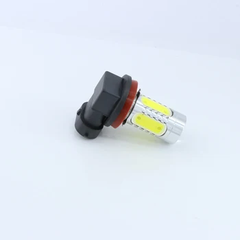 2 x No Error Canbus 6000K White H11 H8 w/ CREE Chips Projector Fog Light DRL Bulb  For Mercedes W211 W212 W164 W221