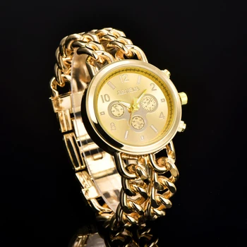 2017 New Fashion Women's Hot selling Ladies Bracelet Stainless Steel Crystal Quartz Dial gold watch women luxury brand Relogio
