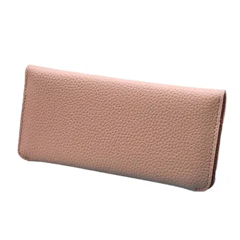 2017 Women Solid Color Long Wallet Coin Purse Card Holders bag women famous brands luxury wallet designer wholesale sale #805465