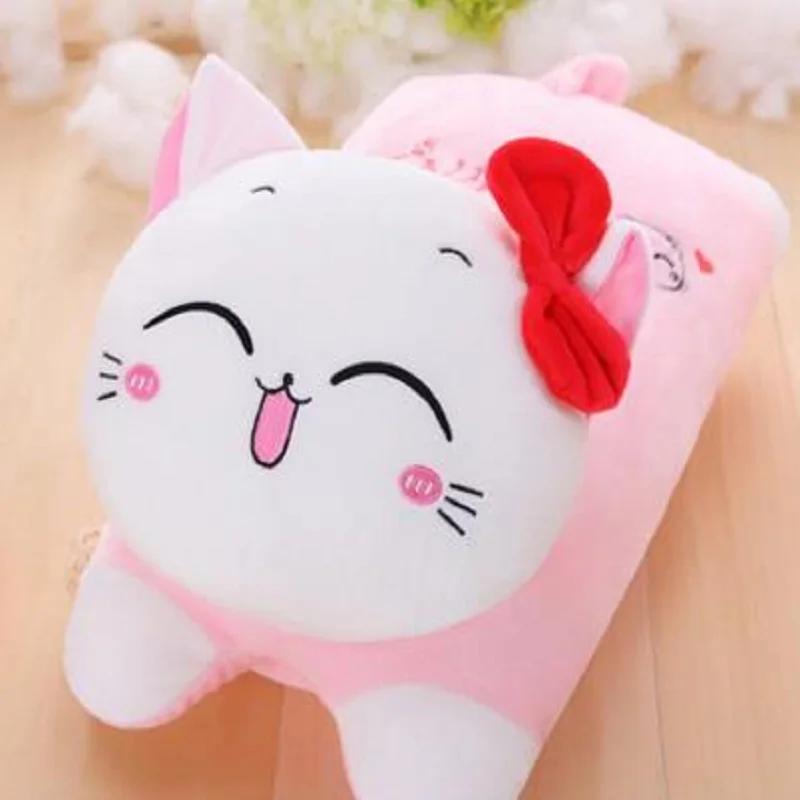 CXZYKING Hello Kitty Cat Plush Toys Soft Toy Stuffed Dolls Movie&Animation Toy Cartoon Pillow Hand Warmer