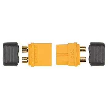 Male & Female 1 Pair Amass XT60+ Plug Connector With Sheath Housing Connectors Plugs