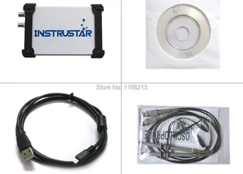 ISDS205A USB Oscilloscope 2CH 20MHz 48MSa/s FFT Analyzer Virtual Oscilloscope *Bandwidth 20M *48M sampling+Dual USB+Data Logger