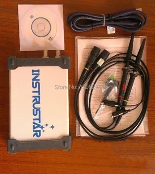 ISDS205A USB Oscilloscope 2CH 20MHz 48MSa/s FFT Analyzer Virtual Oscilloscope *Bandwidth 20M *48M sampling+Dual USB+Data Logger