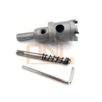 1PC Dia 29mm Tungsten Steel Carbide Tipped TCT Drill Bit Metal Cutter Core Hole Saw with Lips To Prevent Over Drilling