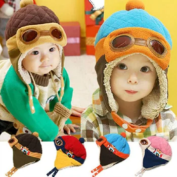 Bluelans Winter Baby Earflap Girl Boy Kids Pilot Aviator Cap Warm Soft Beanie Hat