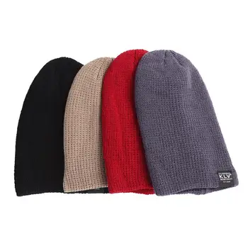 KLV 2016 Winter Hat for Women Men Warm Baggy Beanies Caps Skullies Knitted Hat Amazing gorros Brand New Sale
