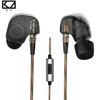 Original KZ ATR In Ear Earphones HIFI KZ Stereo Sport Earphone Super Bass earbuds For iphone 6s xiaomi earphone With Microphone