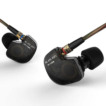 Original KZ ATR In Ear Earphones HIFI KZ Stereo Sport Earphone Super Bass earbuds For iphone 6s xiaomi earphone With Microphone