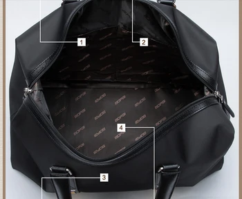 BOPAI 2017 New Fashion Large Capacity Men Travel Bags Waterproof Handbag Nylon Bags Women Weekend Duffle Tote Bags