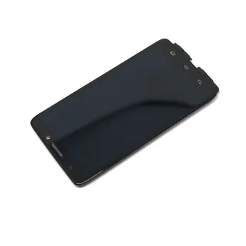 Black for Motorola Droid Ultra XT1080 MAXX 1080M LCD Screen Touch Digitizer+Frame