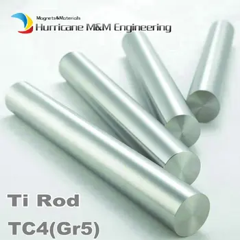 50x100 mm TC4 Titanium Alloy Cylinder Industry Experiment Research DIY GR5 Ti Rod Titanium Alloy bar