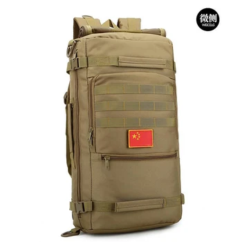 Outdoor Men's bags backpack Bags 50L water-proof military laptop bags wear-resisting package camping camouflage la