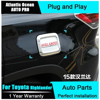 AUTO PRO For Toyota Highlander car styling special modified fuel tank cover decorative stickers tank modificate stickers